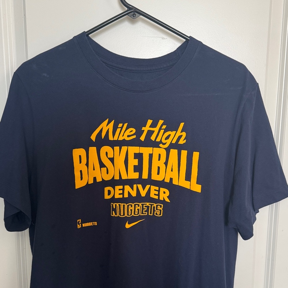 Nike Mile High Basketball Navy T-Shirt